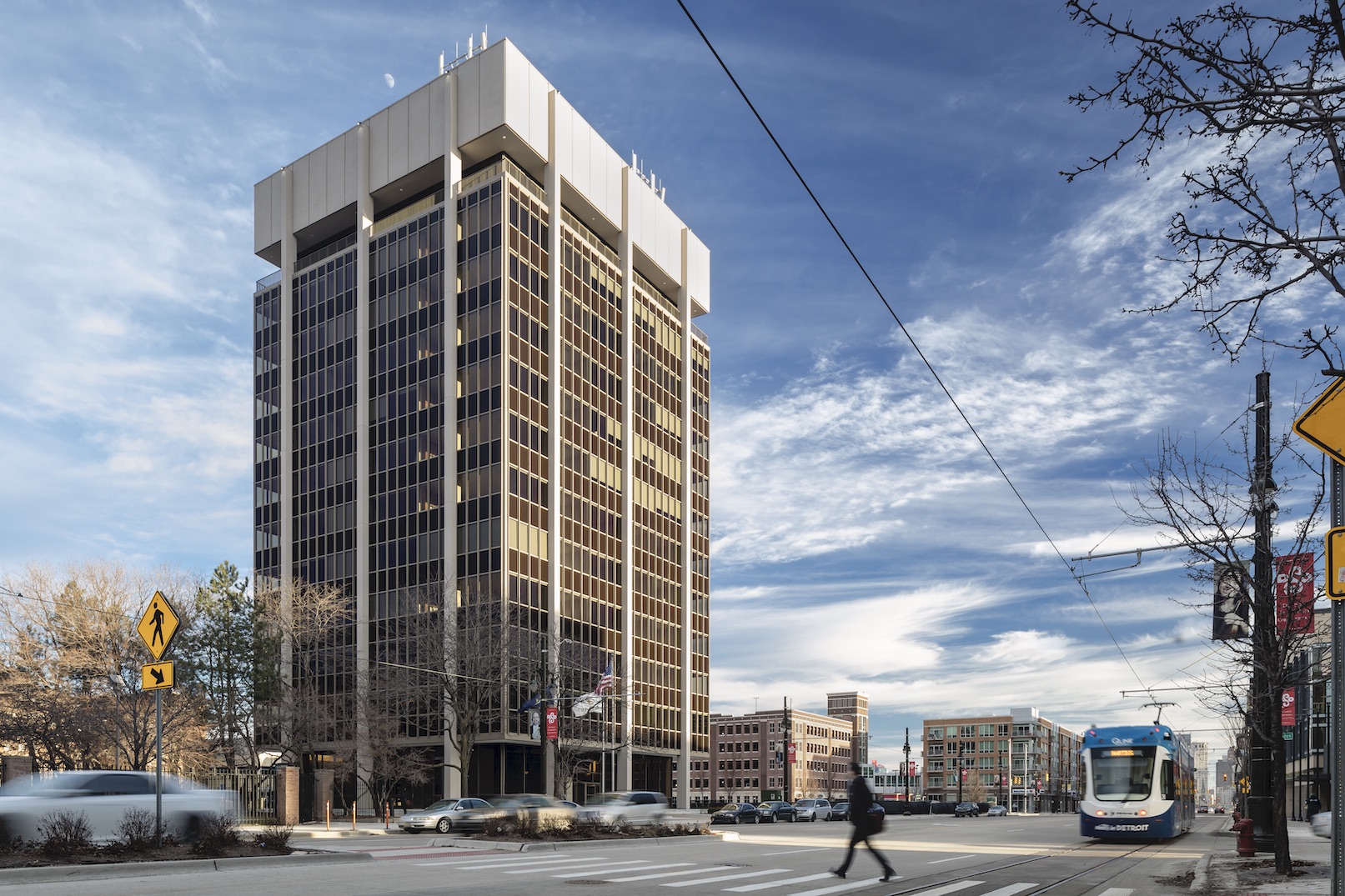 The Plaza, Detroit, Quinn Evans Architects Photo : Justin Maconochie