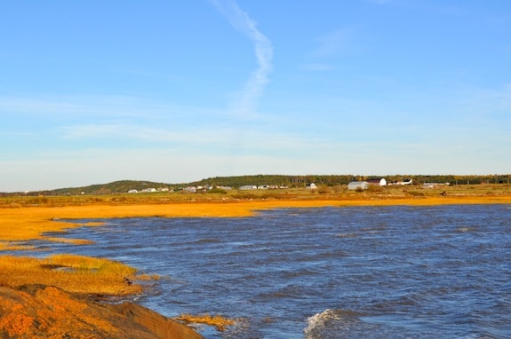 Le secteur de la Pointe-aux-Iroquois, Rivière-Ouelle Photo : Jean Vézina