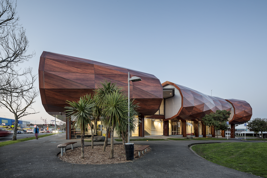 Centre culturel Te Oro, Glen Innes (Nouvelle-Zélande), Archimedia Photo : Patrick Reynolds