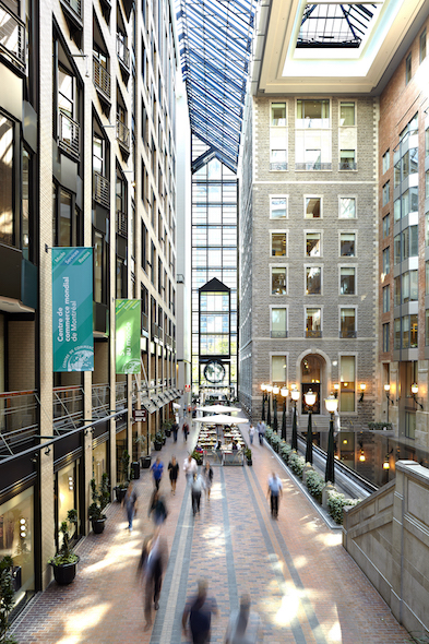 Centre de commerce mondial de Montréal, Montréal, Provencher_Roy et Groupe Arcop en consortium Photo : Stéphane Poulin