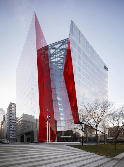 Îlot Balmoral – Siège social de l’Office national du film du Canada, Montréal, Provencher_Roy Photo : Stéphane Brügger